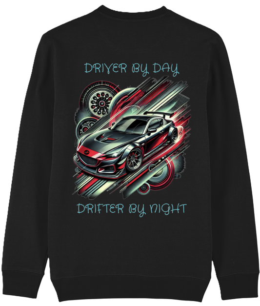 Hoodie ''Driver by day''